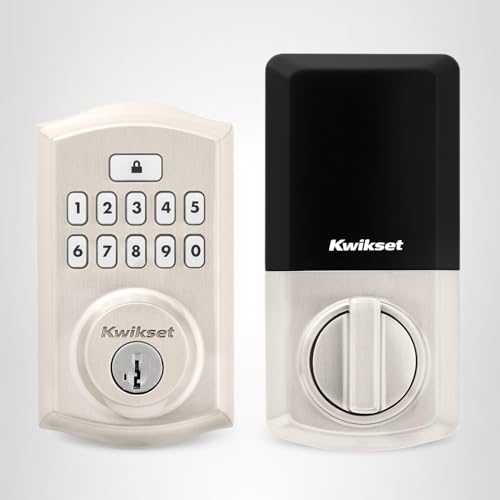 Kwikset SmartCode 260 Keyless Entry Deadbolt Keypad Lock Auto-Lock Secure Satin Nickel