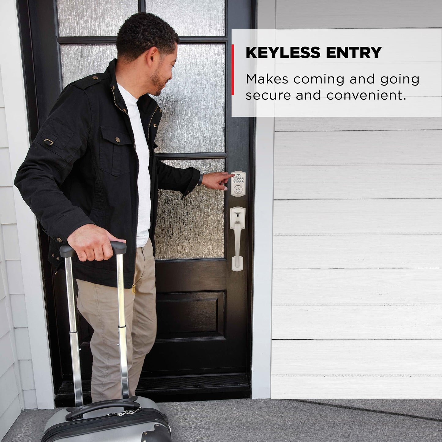 Kwikset SmartCode 260 Keyless Entry Deadbolt Keypad Lock Auto-Lock Secure Satin Nickel